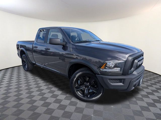 Gray (Granite Crystal Metallic Clearcoat) 2022 RAM 1500 Classic Warlock Quad Cab 4WD Pickup Truck Four-Wheel Drive 8-Speed Automatic