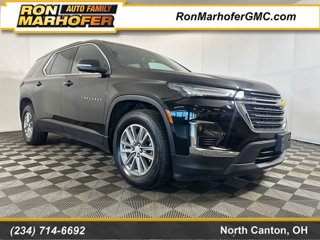 Mosaic Black Metallic 2023 Chevrolet Traverse SUV / Crossover Four-Wheel Drive 9-Speed Automatic