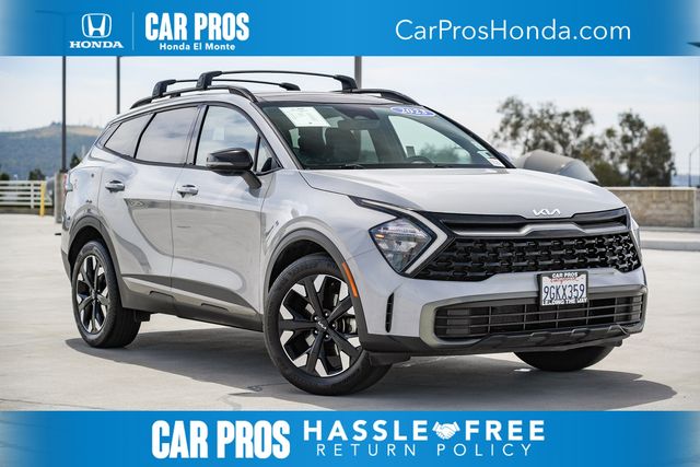Wolf Gray 2023 Kia Sportage X-Line AWD SUV / Crossover All-Wheel Drive 8-Speed Automatic