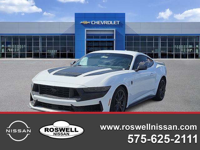 Oxford White 2024 Ford Mustang Coupe Rear-Wheel Drive Automatic
