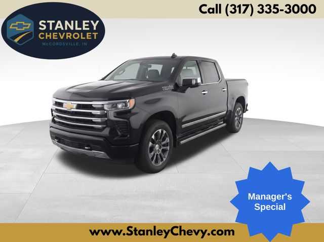 Black 2026 Chevrolet Silverado 1500 Pickup Truck Four-Wheel Drive Automatic