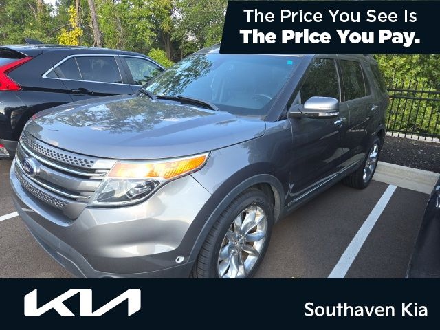 Sterling Gray Metallic 2014 Ford Explorer SUV / Crossover Front-Wheel Drive 6-Speed Automatic