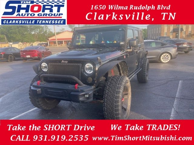 Black Clearcoat 2014 Jeep Wrangler Unlimited Rubicon 4WD SUV / Crossover Four-Wheel Drive 5-Speed Automatic