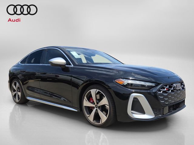 Mythos Black Metallic 2025 Audi S5 3.0T quattro Premium Plus Sedan All-Wheel Drive 7-Speed Automatic