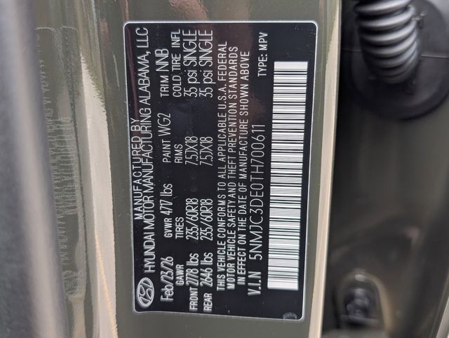 New 2026 Green Hyundai SEL Premium image 28