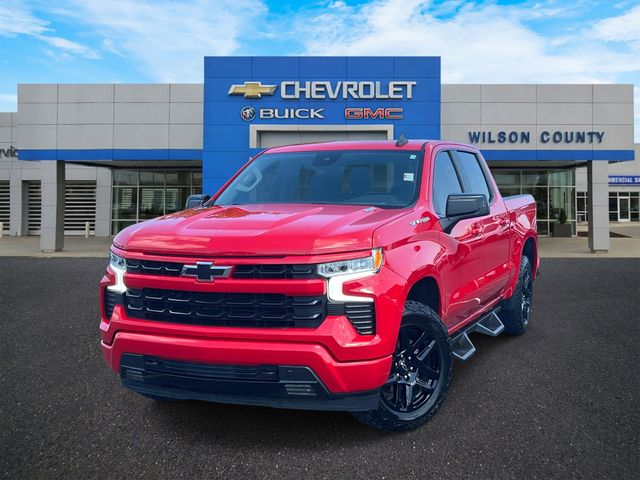 Red Hot 2022 Chevrolet Silverado 1500 Pickup Truck Four-Wheel Drive Automatic