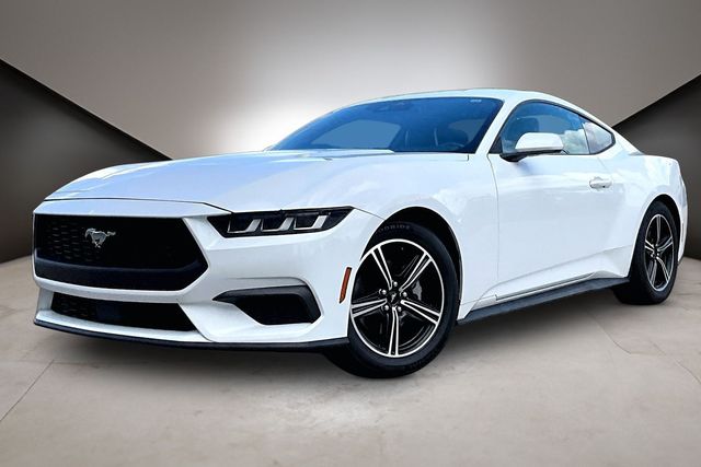 Oxford White 2024 Ford Mustang Coupe Rear-Wheel Drive Automatic