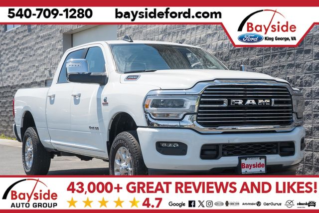 Bright White Clearcoat 2024 RAM 2500 Pickup Truck Four-Wheel Drive 6-Speed Automatic