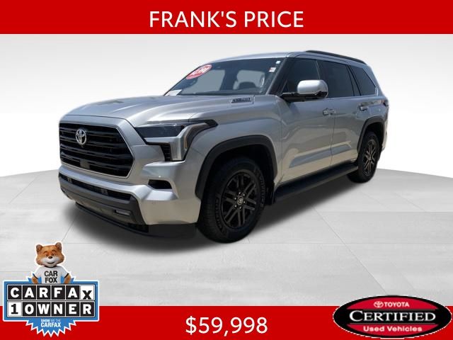 Celestial Silver Metallic 2025 Toyota Sequoia SUV / Crossover Four-Wheel Drive Automatic