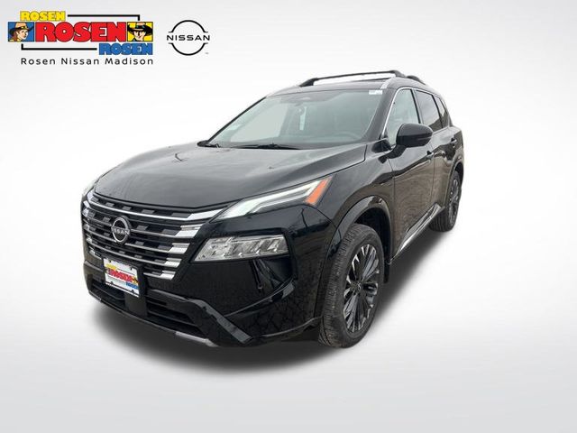 Super Black 2026 Nissan Rogue Platinum AWD SUV / Crossover All-Wheel Drive Continuously Variable Transmission