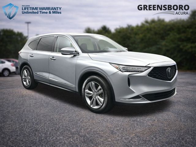 Lunar Silver Metallic 2023 Acura MDX SUV / Crossover All-Wheel Drive Automatic