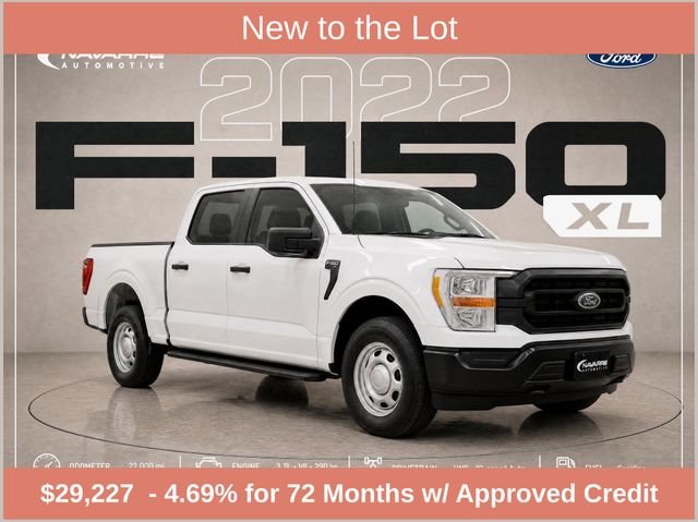 Oxford White 2022 Ford F-150 Pickup Truck Four-Wheel Drive Automatic