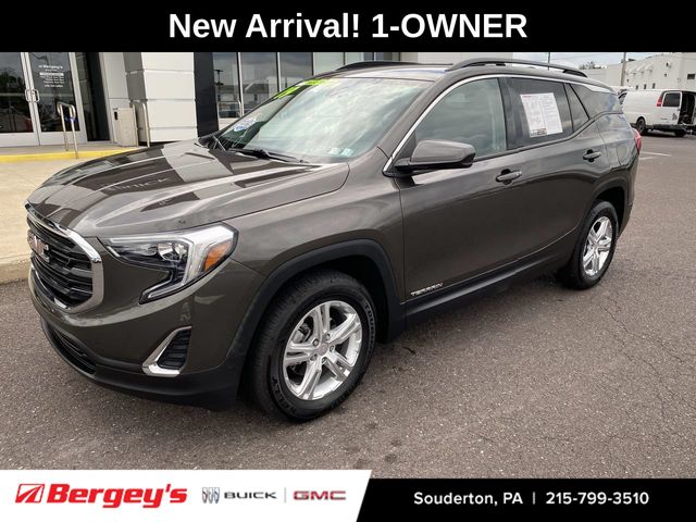 Smokey Quartz Metallic 2019 GMC Terrain SUV / Crossover Four-Wheel Drive 9-Speed Automatic