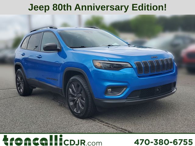 Blue Pearl 2021 Jeep Cherokee SUV / Crossover Front-Wheel Drive 9-Speed Automatic