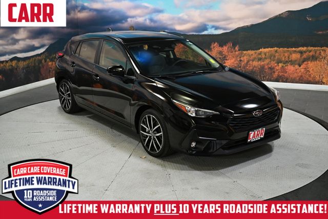 Crystal Black Silica 2024 Subaru Impreza Wagon All-Wheel Drive Continuously Variable Transmission