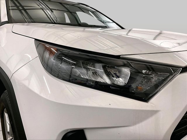 2021 Toyota RAV4 Hybrid LE White at Phil Fitts Ford