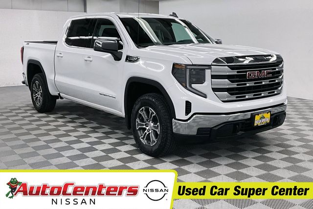 Summit White 2026 GMC Sierra 1500 Pickup Truck Four-Wheel Drive 10-Speed Automatic