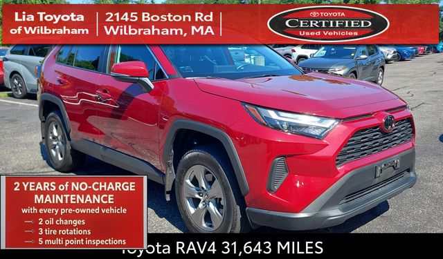 Red (Ruby Flare Pearl) 2023 Toyota RAV4 SUV / Crossover All-Wheel Drive 8-Speed Automatic