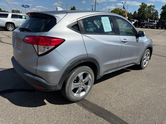 2019 Lunar Silver Metallic Honda HR-V LX AWD SUV