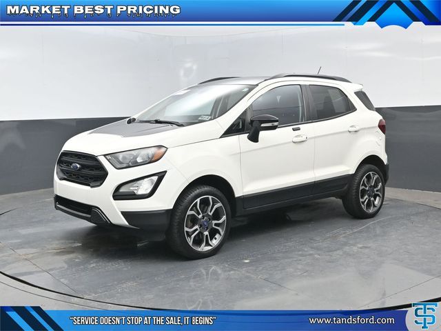 Diamond White 2020 Ford EcoSport SES AWD SUV / Crossover All-Wheel Drive 6-Speed Automatic