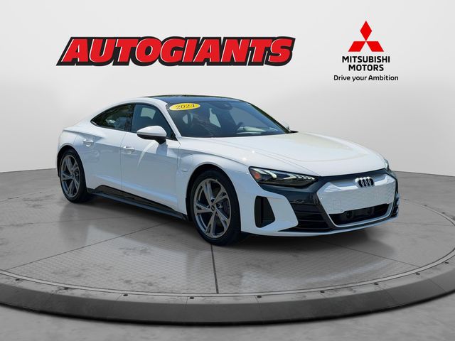 Ibis White 2024 Audi e-tron GT quattro Premium Plus AWD Sedan All-Wheel Drive 1-Speed Automatic