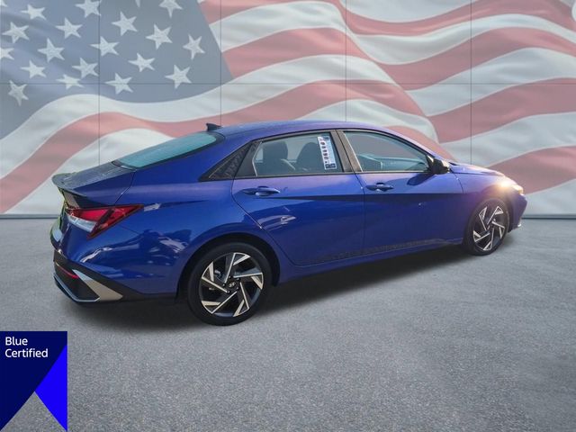 Used 2025 Blue Hyundai SEL Sport image 3