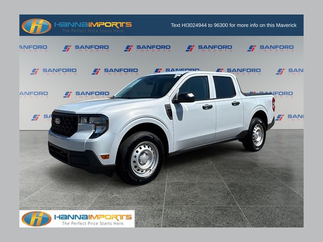 White Metallic 2025 Ford Maverick Pickup Truck All-Wheel Drive 8-Speed Automatic