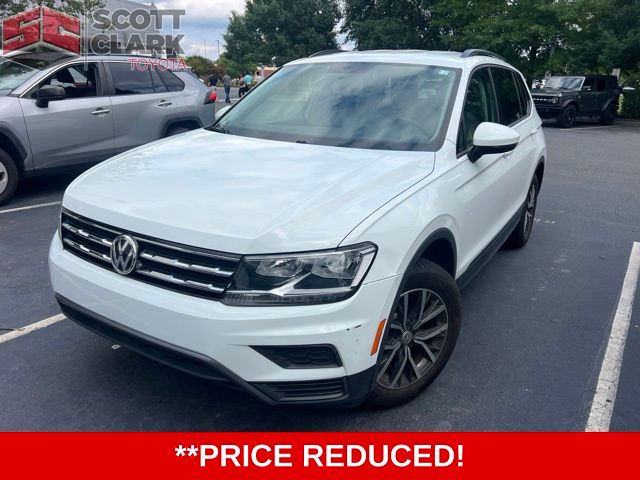 Used 2021 Volkswagen Tiguan S with VIN 3VV1B7AX8MM108602 for sale in Matthews, NC