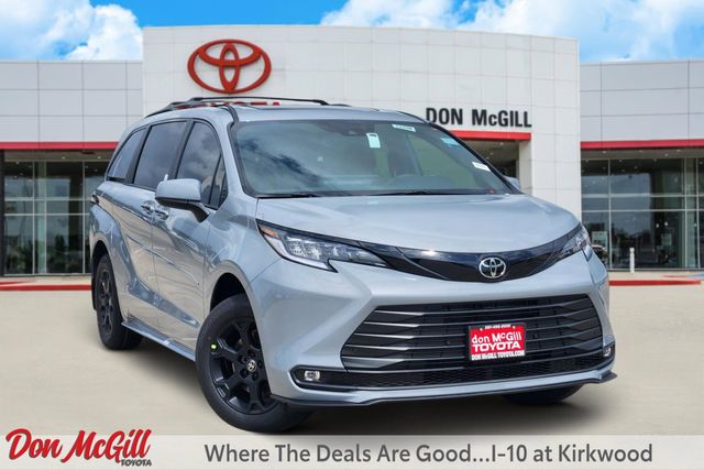 Cement 2026 Toyota Sienna Woodland Edition 7-Passenger AWD Minivan All-Wheel Drive Continuously Variable Transmission