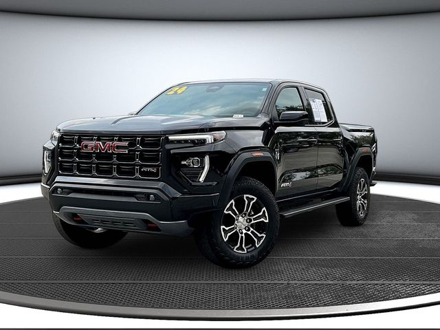Onyx Black 2024 GMC Canyon Pickup Truck Four-Wheel Drive 8-Speed Automatic