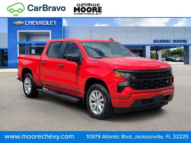Red 2023 Chevrolet Silverado 1500 Pickup Truck Four-Wheel Drive 8-Speed Automatic