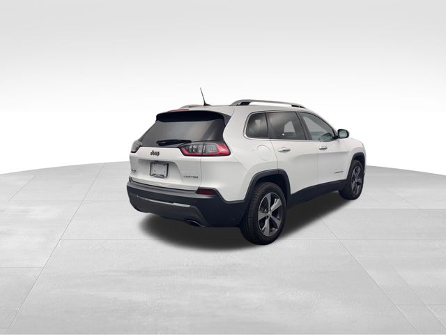 2019 Bright White Clearcoat Jeep Cherokee Limited 4X4 SUV
