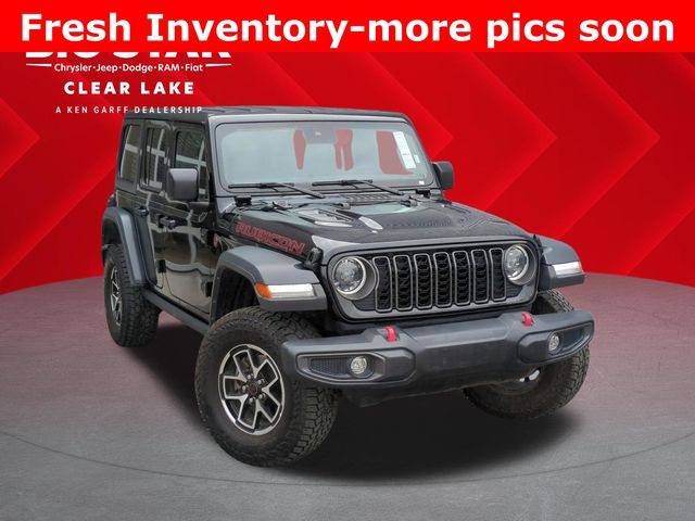 2024 Jeep Wrangler Rubicon Black at Big Star Chrysler Jeep Dodge Ram 