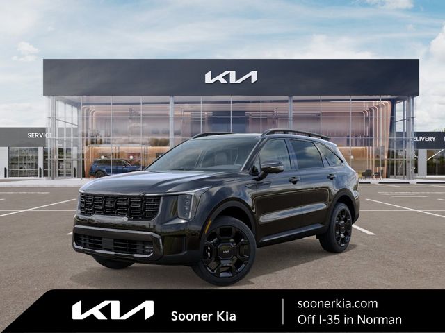 Ebony Black 2026 Kia Sorento X-Line SX Prestige AWD SUV / Crossover All-Wheel Drive 8-Speed Dual Clutch