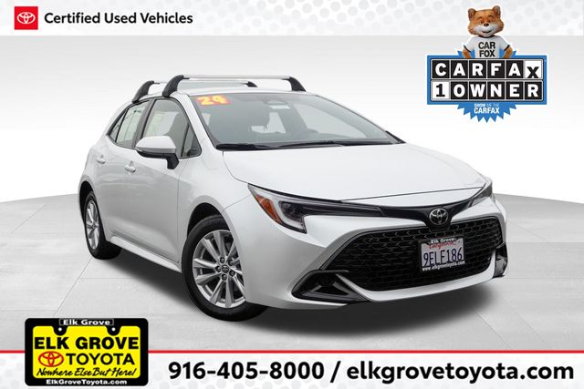 used 2024 Toyota Corolla Hatchback car, priced at $24,500