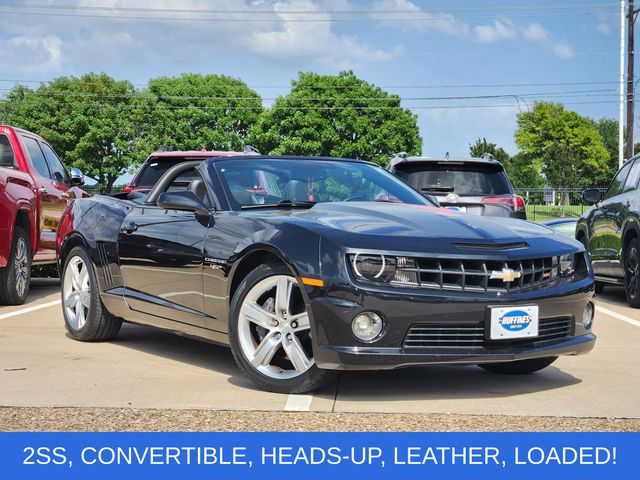 Carbon Flash Metallic 2012 Chevrolet Camaro 2SS Convertible RWD Convertible Rear-Wheel Drive 6-Speed Automatic