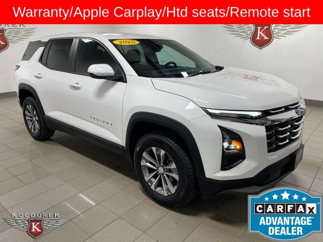Summit White 2025 Chevrolet Equinox SUV / Crossover Four-Wheel Drive 8-Speed Automatic