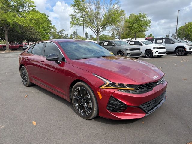 Passion Red 2023 Kia K5 GT-Line FWD Sedan Front-Wheel Drive 8-Speed Automatic