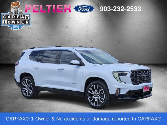 Glacier White Tricoat 2026 GMC Acadia SUV / Crossover Four-Wheel Drive 8-Speed Automatic