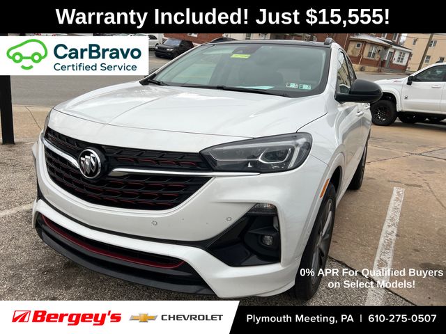 White Frost Tricoat 2020 Buick Encore GX Essence AWD SUV / Crossover All-Wheel Drive 9-Speed Automatic