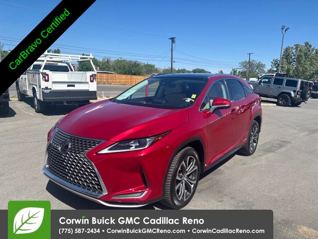 Matador Red Mica 2021 Lexus RX Hybrid 450h AWD SUV / Crossover All-Wheel Drive Continuously Variable Transmission