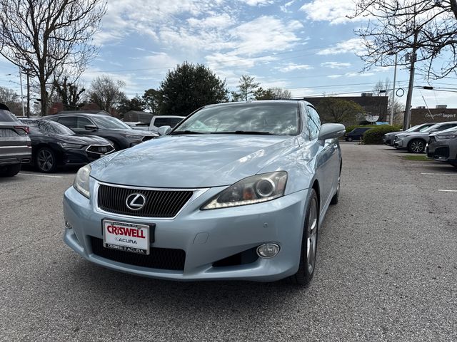 Cerulean Blue Metallic 2012 Lexus IS 250C Convertible RWD Convertible Rear-Wheel Drive 6-Speed Automatic