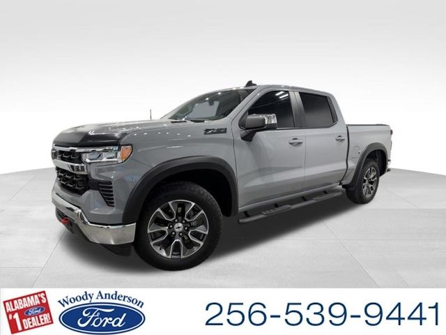 Slate Gray Metallic 2024 Chevrolet Silverado 1500 Pickup Truck Four-Wheel Drive Automatic
