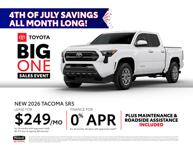 New 2026 Toyota Tacoma Truck