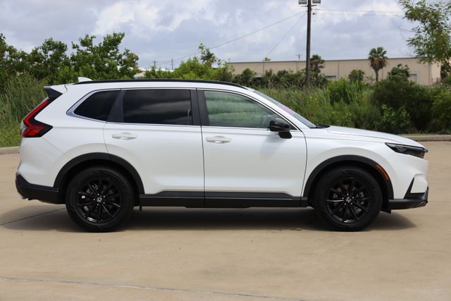 2023 Honda CR-V Hybrid Sport White at Martin Chrysler Dodge Jeep Ram