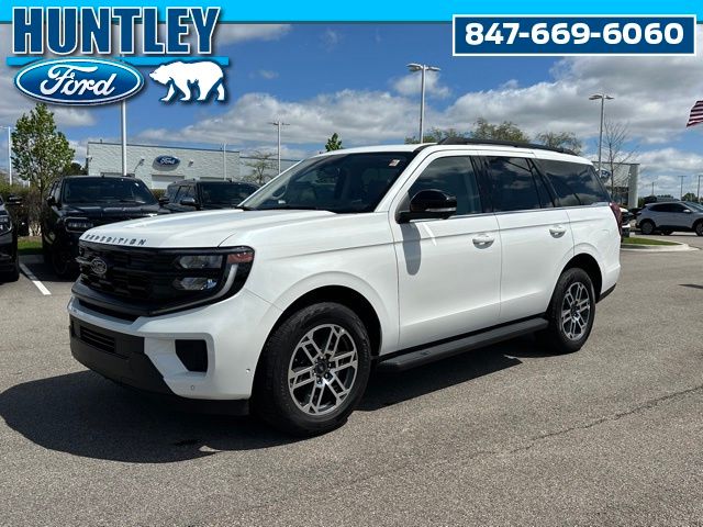 White Metallic 2025 Ford Expedition Active 4WD SUV / Crossover Four-Wheel Drive Automatic