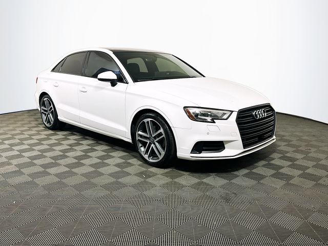 Ibis White 2020 Audi A3 Sedan Front-Wheel Drive 7-Speed Automatic