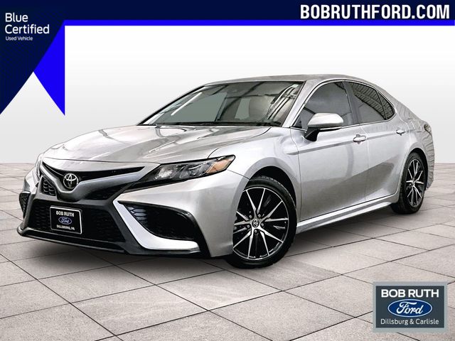 2023 Toyota Camry SE Silver at Sutliff Volkswagen