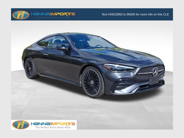 Graphite Gray Metallic 2024 Mercedes-Benz CLE Coupe All-Wheel Drive 9-Speed Automatic