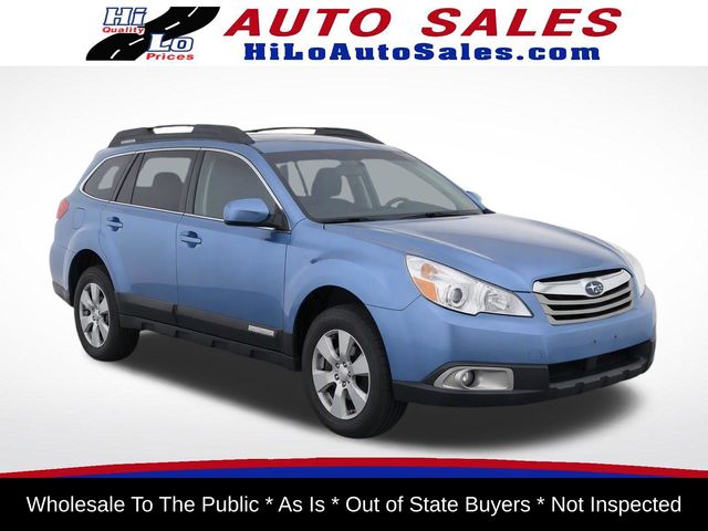 Sky Blue Metallic 2011 Subaru Outback Wagon All-Wheel Drive 6-Speed Manual